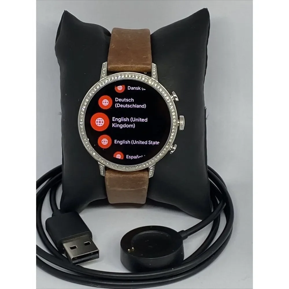 Fossil Gen 4 Authentic Genuine Digital Dial Smart Wrist Watch FTW6015 NP106